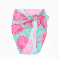 Купальник раздельный для девочек, цвет бирюзовый, рост 98-104 см