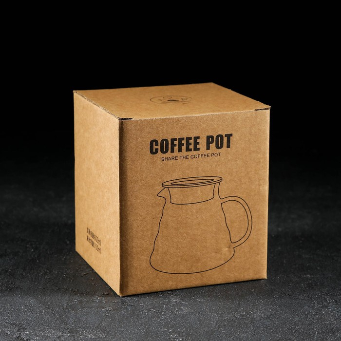 Чайник стеклянный заварочный с крышкой &laquo;Бриз&raquo;, 500 мл