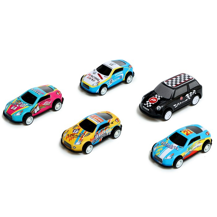 Грузовик радиоуправляемый &laquo;Автовоз&raquo;, с 5 машинками, работает от аккумулятора, цвет жёлтый