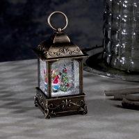 Светодиодная фигура «Фонарь с ребёнком и ёлкой» 7.5 × 13.5 × 7.5 см, пластик, блёстки, батарейки АААх3 (не в комплекте), свечение тёплое белое Светодиодная фигура «Фонарь с ребёнком и ёлкой» 7.5 × 13.5 × 7.5 см, пластик, блёстки, батарейки АААх3 (не в комплекте), свечение тёплое белое