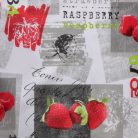 Клеёнка на стол Доляна, на нетканой основе, ширина 137 см, общая толщина 0,19 мм, рулон 20 м