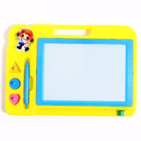 Доска магнитная с цветной крошкой, 3 штампика в комплекте, цвета МИКС Доска магнитная с цветной крошкой, 3 штампика в комплекте, цвета МИКС