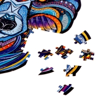 Формовой пазл «Волк», 147 деталей Формовой пазл «Волк», 147 деталей