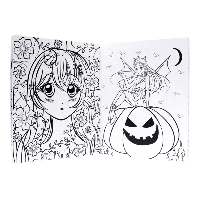 Раскраска &laquo;Моэ-персонажи&raquo;, аниме