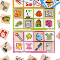 Лото &laquo;Предметы&raquo;