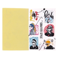 Наклейки детские в стикербуке Art, 8 листов, 12 х 18 см