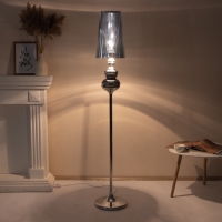 Торшер "Жардин" E27 40Вт серебро 30х30х170 см