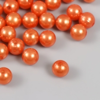 Набор бусин "Жемчуг" d 12 мм, 250 гр, терракотовый