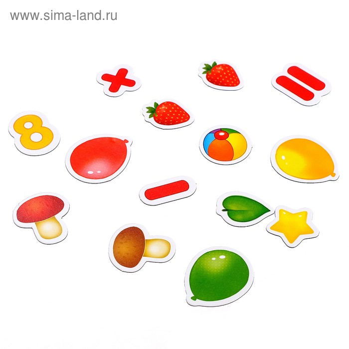 Магнитная книжка-игрушка «Цифры», 8 стр. Магнитная книжка-игрушка «Цифры», 8 стр.