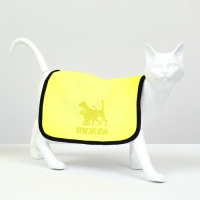 Полотенце для животных супервпитывающее, малое, 30 х 30 см, жёлтое