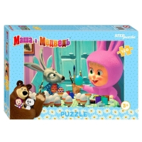 Пазл &laquo;Маша и Медведь - 2&raquo;, 120 элементов, МИКС