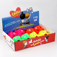 Мяч детский резиновый ёжка световой «Любовь», цвета МИКС , в шоубоксе Мяч детский резиновый ёжка световой «Любовь», цвета МИКС , в шоубоксе