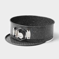 Форма для выпечки Доляна &laquo;Мрамор&raquo;, 17&times;7 см, съёмное дно, антипригарное покрытие, цвет серый