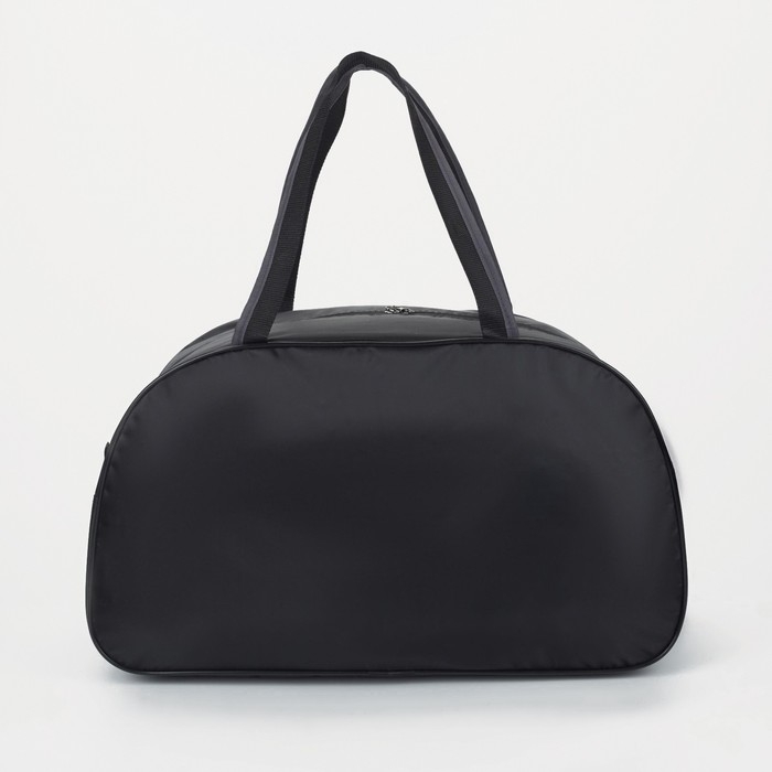 Сумка дорожная на молнии, цвет чёрный Сумка дорожная на молнии, цвет чёрный