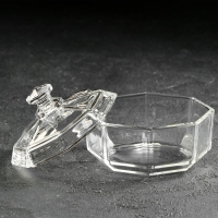 Сахарница стеклянная OCTIME, 400 мл, d=12 см Сахарница стеклянная OCTIME, 400 мл, d=12 см