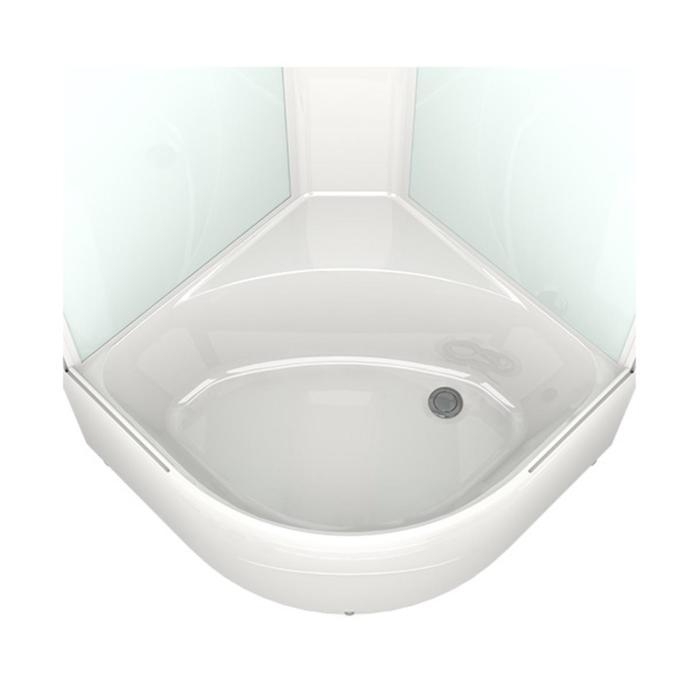 Душевая кабина DOMANI-Spa Delight 99, поддон 45 см, белые стенки, прозрачное стекло, 90х90 Душевая кабина DOMANI-Spa Delight 99, поддон 45 см, белые стенки, прозрачное стекло, 90х90