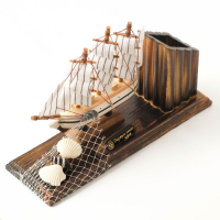 Набор настольный &laquo;Корабль мечты&raquo; с подставкой для ручек, 15 х 22 х 7 см