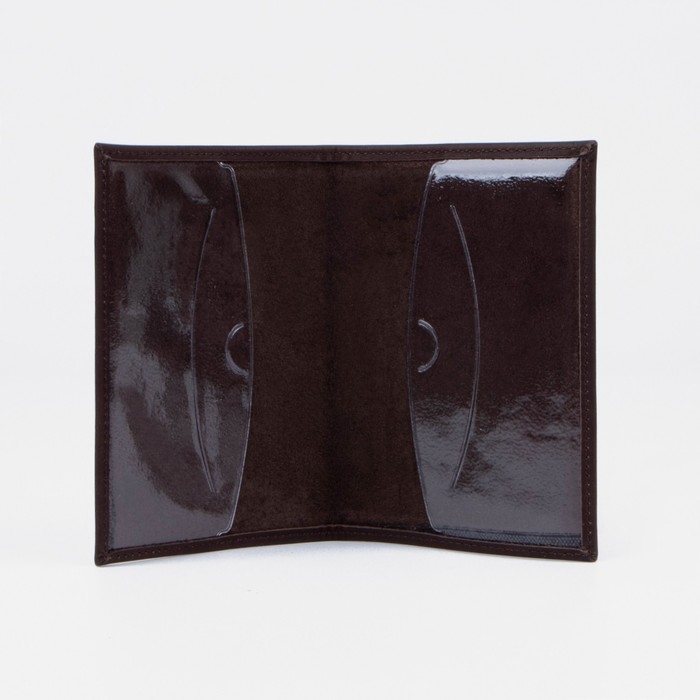 Обложка для паспорта, цвет коричневый