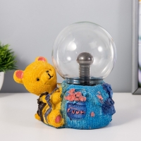 Плазменный шар "Мишка идет в поход", 17 см RISALUX Плазменный шар "Мишка идет в поход", 17 см RISALUX