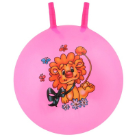 Мяч-прыгун с рожками, d=45 см, 350 г, цвета МИКС Мяч-прыгун с рожками, d=45 см, 350 г, цвета МИКС