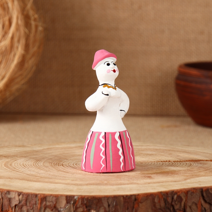 Сувенир &laquo;Баба&raquo;, 5&times;5&times;10,5 см, каргопольская игрушка, микс