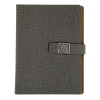 Органайзер "NEW" А5, с хлястиком, 92 листа в линейку, обложка кожзам, МИКС