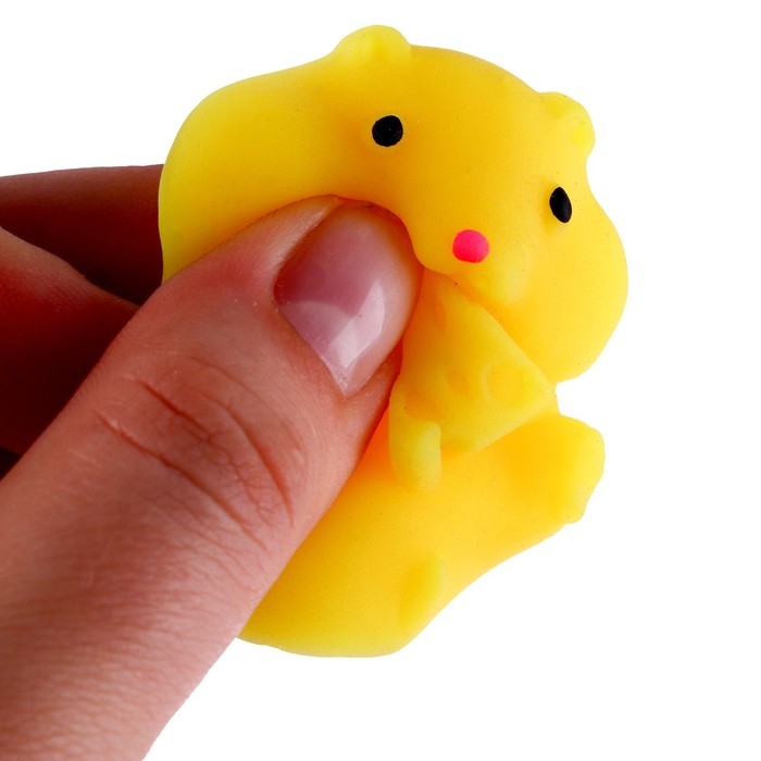 Мялка-антистресс «Хомяк», цвета МИКС Мялка-антистресс «Хомяк», цвета МИКС