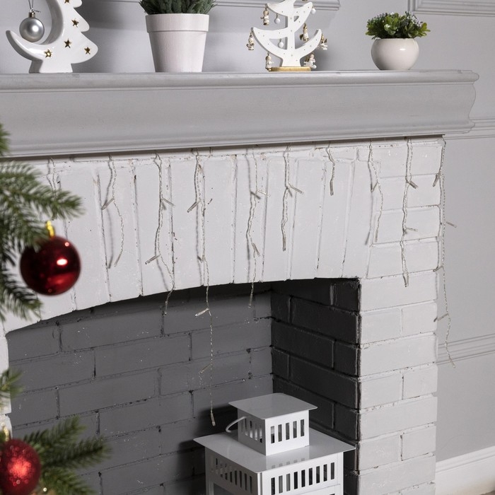 Гирлянда «Бахрома» 1.8 × 0.5 м, IP20, прозрачная нить, 48 LED, свечение мульти, 8 режимов, 220 В Гирлянда «Бахрома» 1.8 × 0.5 м, IP20, прозрачная нить, 48 LED, свечение мульти, 8 режимов, 220 В