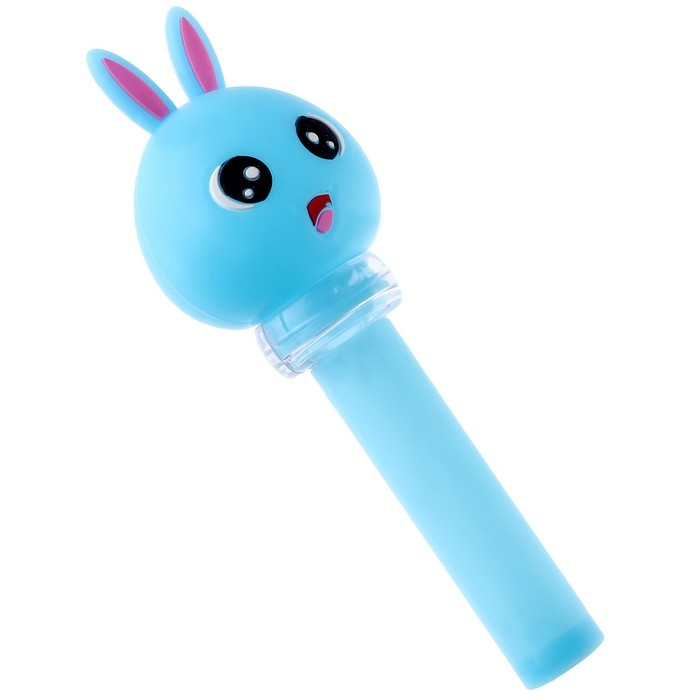 Световая палочка &laquo;Зайка&raquo; с пищалкой, цвета МИКС