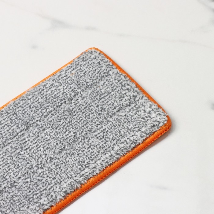 Насадка для швабры с отжимом Raccoon, карманы с двух сторон, микрофибра, 42&times;11,5 см