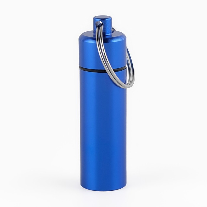 Водонепроницаемый брелок-контейнер для мелочей, 6 см, микс