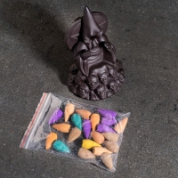 Подставка для благовоний "Черепа" 15х10см Подставка для благовоний "Черепа" 15х10см