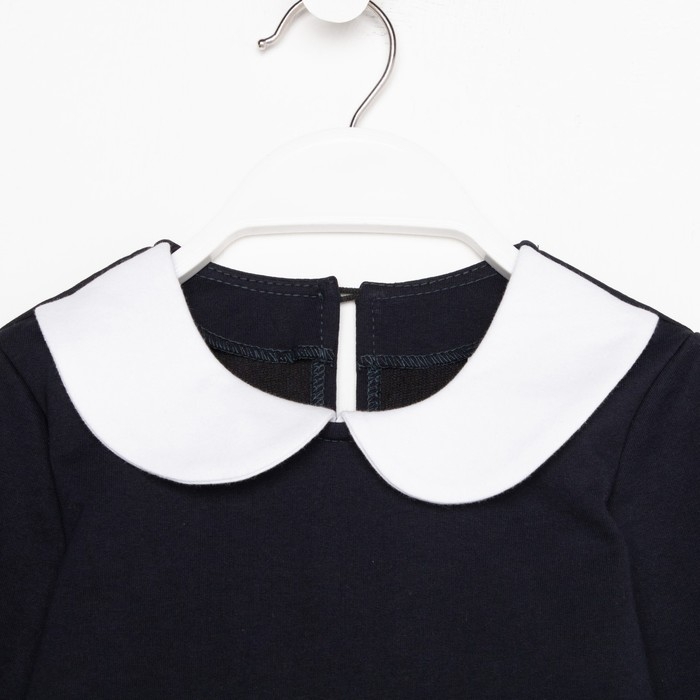 Платье для девочки, цвет синий, рост 128 см Платье для девочки, цвет синий, рост 128 см