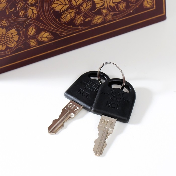 Сейф-книга дерево кожзам Сейф-книга дерево кожзам "Тысяча и одна ночь" 21х13х5 см