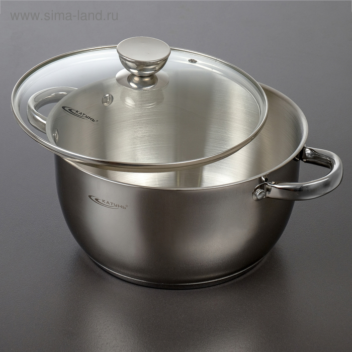 Кастрюля &laquo;Антея&raquo;, 5 л, d=24 см, капсульное дно, индукция