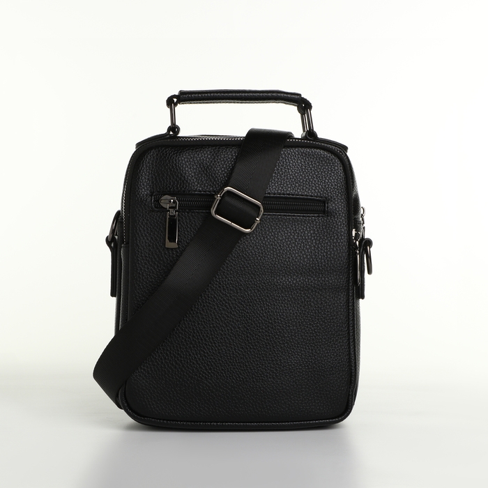 Сумка мужская Goran Tomp, искусственная кожа, цвет чёрный