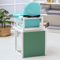 Стульчик трансформер для кормления &laquo;Облачко&raquo;, цвет бирюзовый