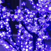 Светодиодное дерево «Сакура» 1.8 м, 768 LED, постоянное свечение, 220 В, свечение мульти (RGB) Светодиодное дерево «Сакура» 1.8 м, 768 LED, постоянное свечение, 220 В, свечение мульти (RGB)