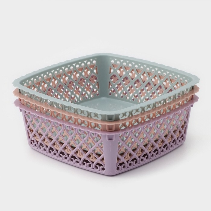 Ваза для хлеба и фруктов Amor, 20×6 см, цвет МИКС Ваза для хлеба и фруктов Amor, 20×6 см, цвет МИКС