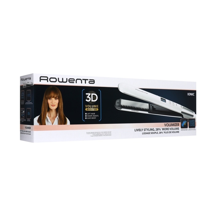 Выпрямитель Rowenta SF4650F0, 80 Вт, до 210 °C, LED, белый Выпрямитель Rowenta SF4650F0, 80 Вт, до 210 °C, LED, белый