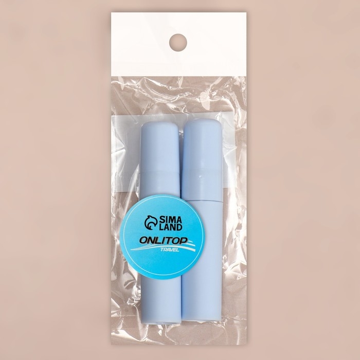 Флаконы для парфюма, набор - 2 шт, 5 мл, цвет МИКС Флаконы для парфюма, набор - 2 шт, 5 мл, цвет МИКС