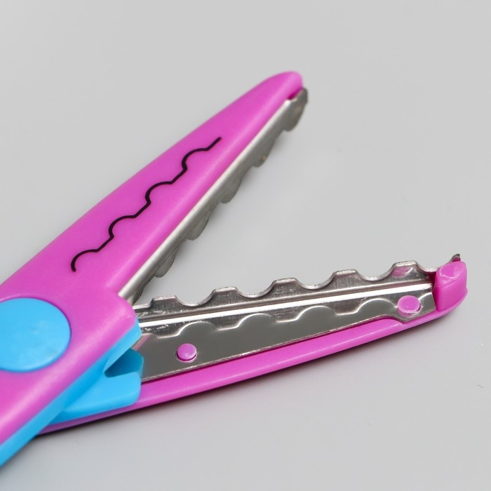 Ножницы рельефные Ножницы рельефные "Цветик" (набор 5 шт) 13 см МИКС