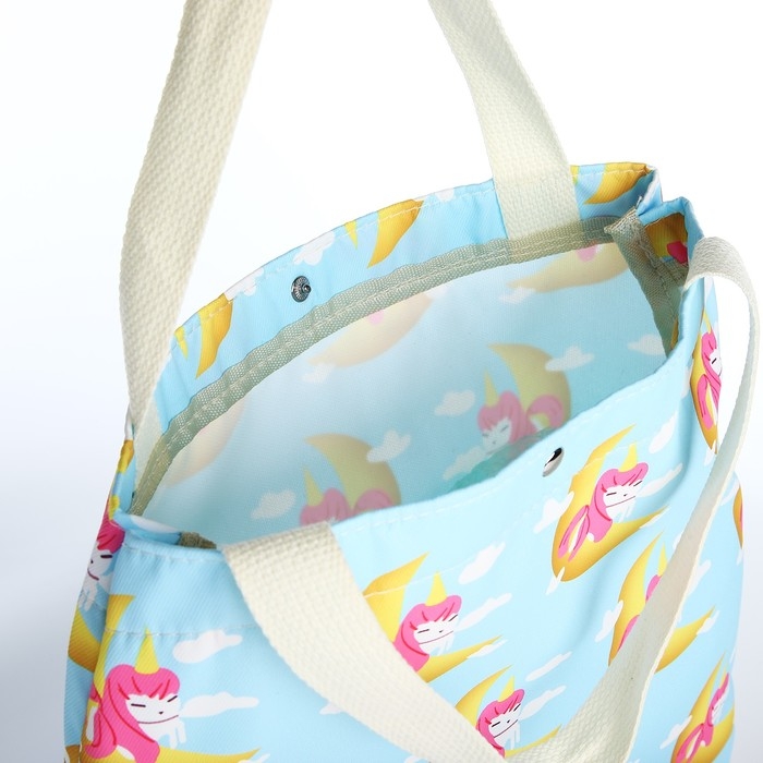 Набор рюкзак молодёжный из текстиля, сумка-шопер, цвет голубой Набор рюкзак молодёжный из текстиля, сумка-шопер, цвет голубой