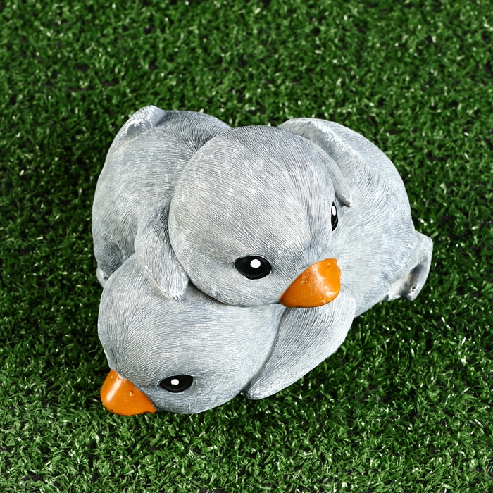 Садовая фигура Садовая фигура "Гусята" 17х17х12см