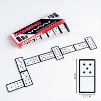 Настольная игра, домино, "Классическое", 28 шт Настольная игра, домино, "Классическое", 28 шт