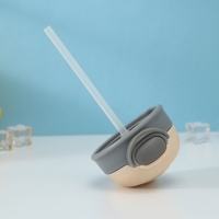 Бутылка для воды стеклянная &laquo;Космонавты&raquo;, 450 мл, 8,2&times;15 см, цвет МИКС