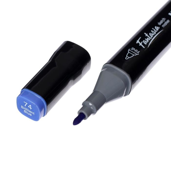 Маркеры для скетчинга двусторонние Mazari Fantasia, 240 цветов, (2 маркера-блендера) Маркеры для скетчинга двусторонние Mazari Fantasia, 240 цветов, (2 маркера-блендера)