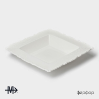 Тарелка глубокая фарфоровая Magistro Kingdom, 340 мл, 22&times;4 см