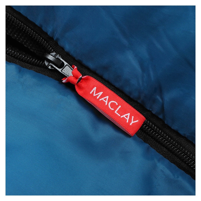 Спальный мешок maclay camping comfort cold, одеяло, 4 слоя, правый, 220х90 см, -10/+5&deg;С