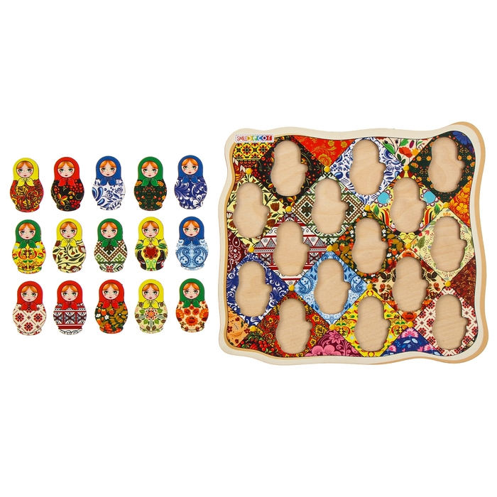 Рамки-вкладыши &laquo;Матрёшки&raquo;